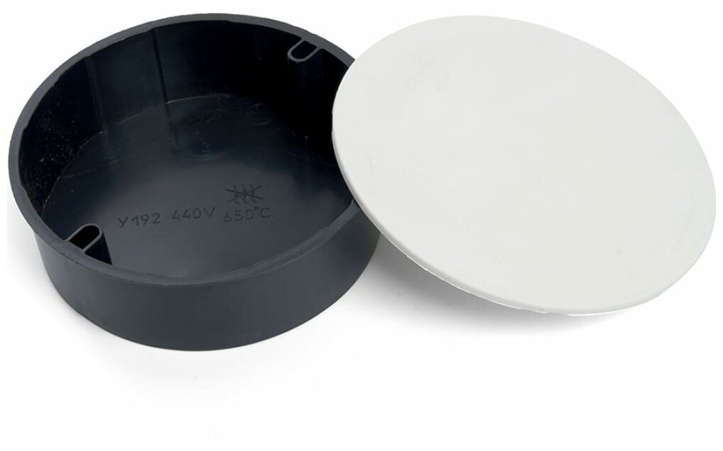 фото Коробка монтажная 102*30мм, черно-белый EBX20-03-2