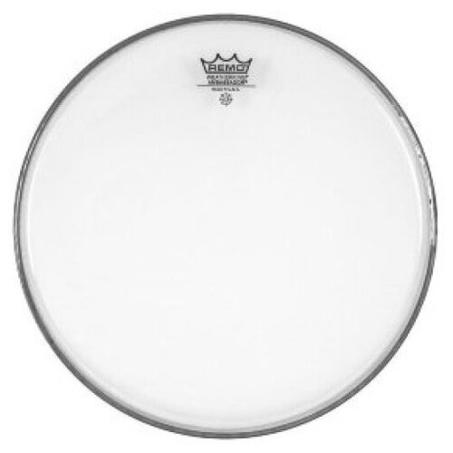 Remo Ba-0318-00 Batter, Ambassador, Clear, 18 пластик