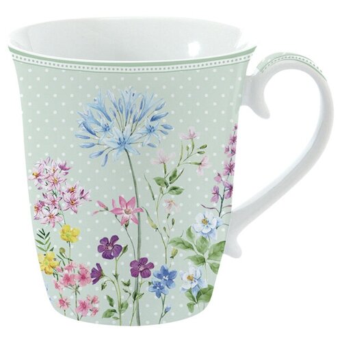 фото Кружка цветение, салатовая, 0,275 л easy life el-r1101_flrb