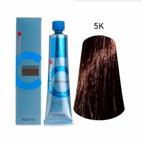 Goldwell Colorance тонирующая краска для волос, 5K медный махагон, 60 мл