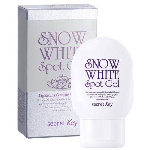 Универсальный осветляющий гель Secret Key Snow White для лица и тела, 65 г