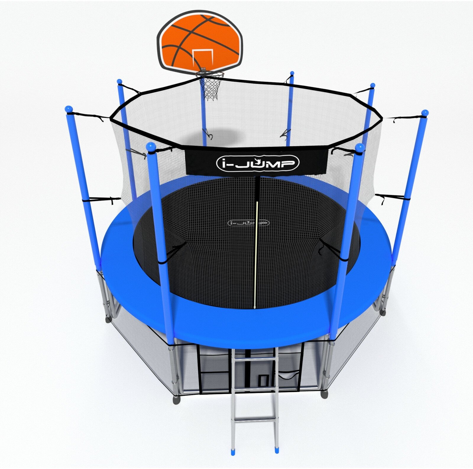 Батут i-Jump Basket 10ft blue