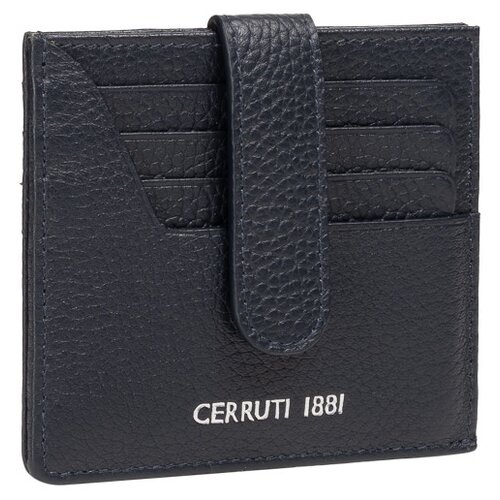 CERRUTI I88I, кошелек(визитница) мужской, цвет: черный