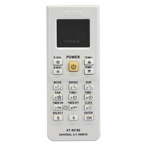 фото Пульт к kt9018e для кондиционеров универсальный 4000 in 1 huayu