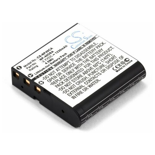 аккумулятор ibatt ib u1 f141 1230mah для casio exilim ex z500 exilim ex z1000 exilim ex z750 exilim ex z55 exilim pro ex p700 exilim pro ex p505 exilim ex z850 exilim ex z1200 exilim ex z40 Аккумулятор для фотоаппарата CASIO Exilim EX-FS EX-Z Pro EX-P EX-Z NP-40