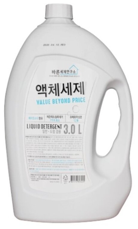 Жидкое средство для стирки 3 л [Mukunghwa] Good Detergent Laboratory Liquid Laundry Detergent For Both Use