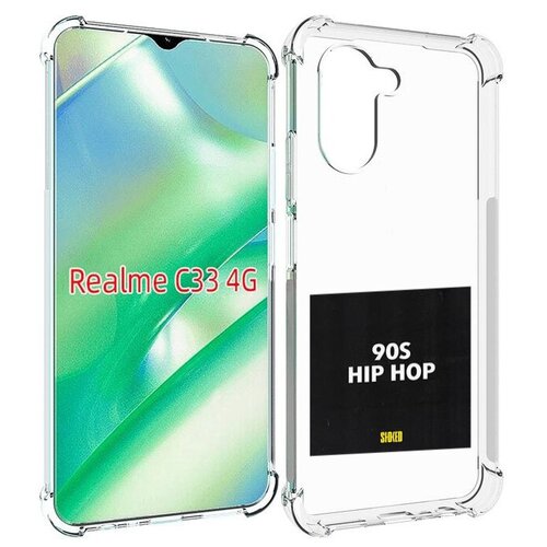 Чехол MyPads Eazy-E 90S Hip Hop для Realme C33 4G задняя-панель-накладка-бампер