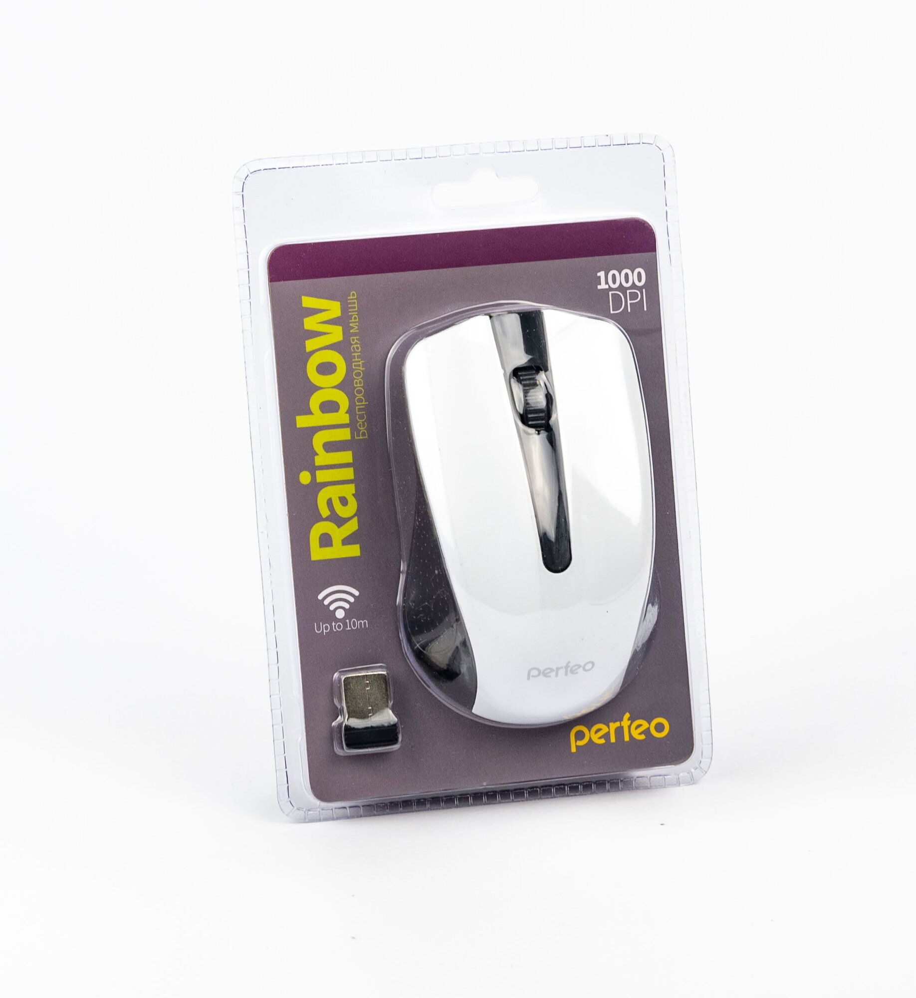Мышь Perfeo Rainbow Black/Green - фото №9