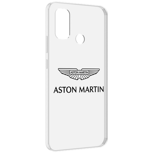 Чехол MyPads Aston-Martin мужской для UleFone Note 10P / Note 10 задняя-панель-накладка-бампер