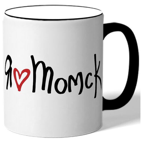 фото Кружка я люблю томск drabs