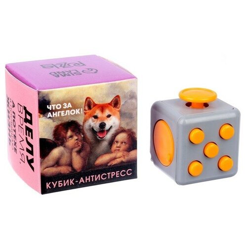 Кубик- антистресс «Котики», микс