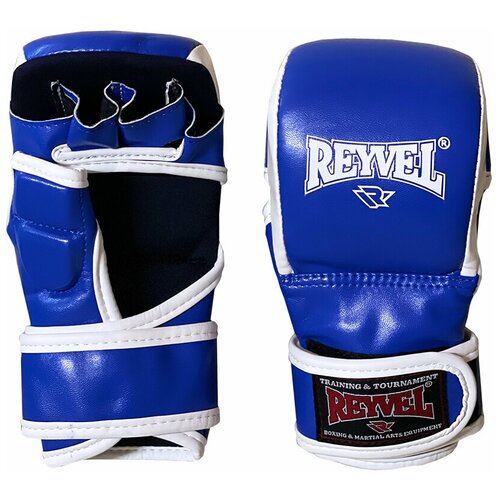 Перчатки Reyvel PRO TRAINING MMA синие L перчатки reyvel pro training mma красные l