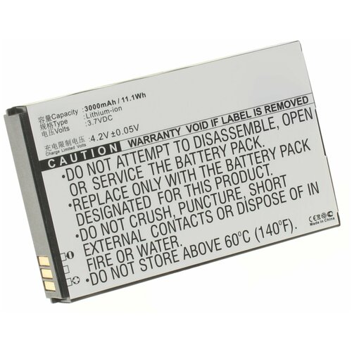 Аккумулятор iBatt iB-B1-M625 3000mAh для RUNBO, Runbo A380,