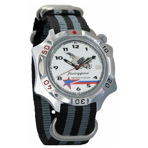 Наручные часы Восток Командирские, серый наручные часы восток командирские 531764 серебряный белый