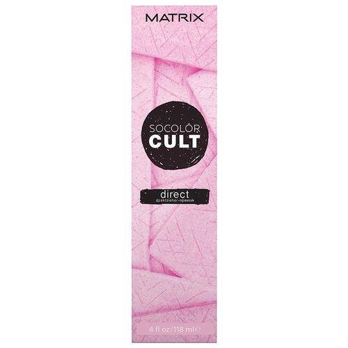 Matrix Краситель прямого действия SoColor Cult Direct, розовый, 118 мл matrix socolor cult direct крем краска с пигментами прямого действия для волос розовый бабл гам 118 мл