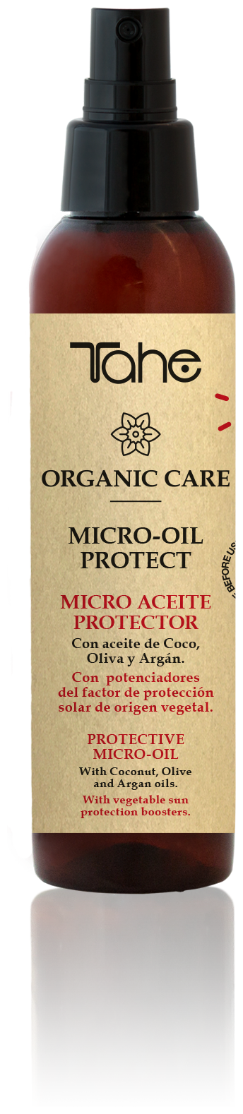 Tahe ORGANIC CARE SOLAR-MICRO OIL PROTECT Солнцезащитная сыворотка 