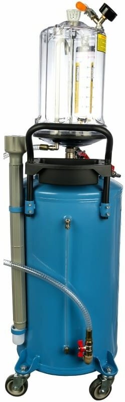 TROMMELBERG UZM80 Устройство для сбора масла 80 л, пневмозабор, пневмослив, воронка, предкамера - фото №3