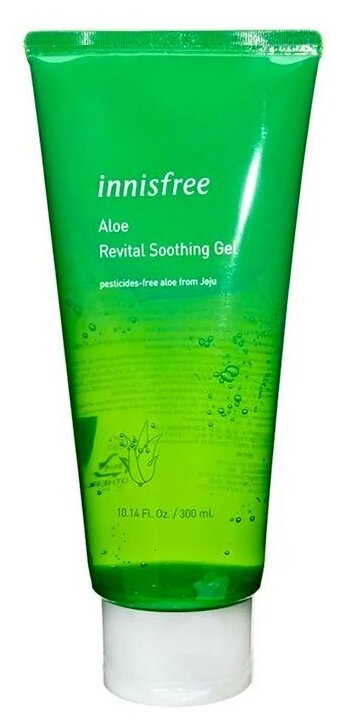 Универсальный увлажняющий гель с алоэ Innisfree Aloe Revital Soothing Gel 300мл.