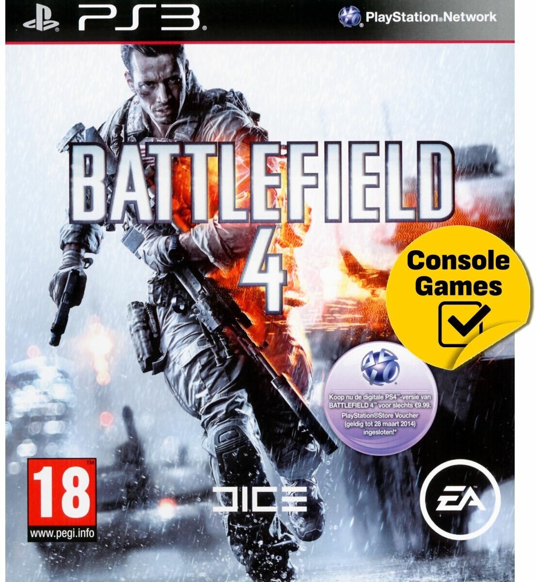 PS3 Battlefield 4 (английская версия)