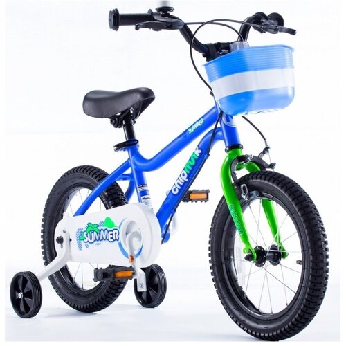 фото Двухколесный велосипед royalbaby chipmunk cm16-1 mk blue royal baby