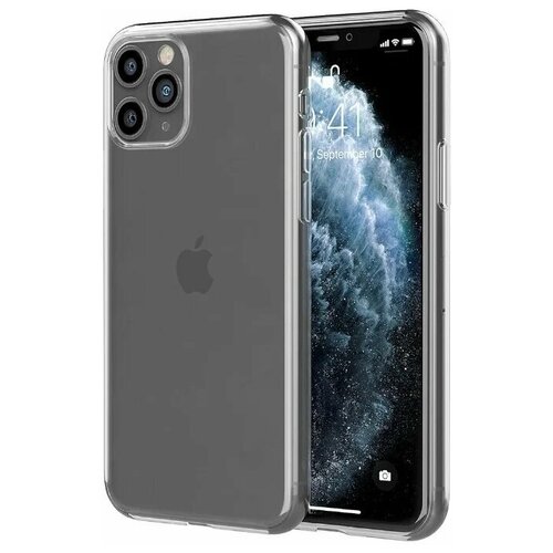 фото Силиконовый чехол для iphone 11 pro прозрачный isa