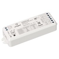 Контроллер SMART-TUYA-MULTI (12-24V, 5x3A, RGB-MIX, 2.4G) (Arlight, IP20 Пластик, 5 лет)