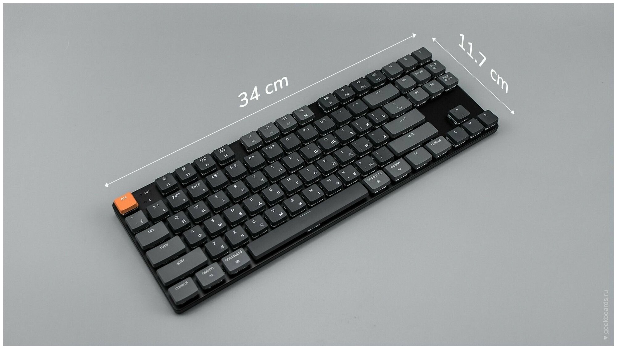 Клавиатура Keychron K3 version 2 механическая (переключатель Red) K3E1 - фото №16