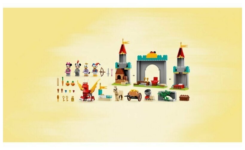 Конструктор LEGO Disney "Микки и его друзья — защитники замка" 10780 - фото №8