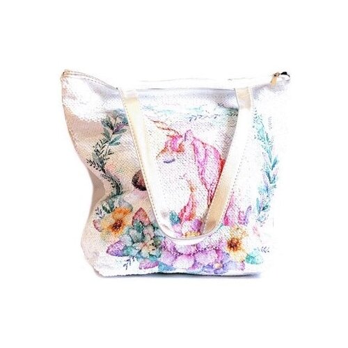 фото Сумка с двойными пайетками, с рисунком. с подкладкой, внутри карман для телефона. 38*36*10см wilhelm buero