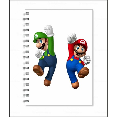 Тетрадь Super Mario № 8 тетрадь super mario 18