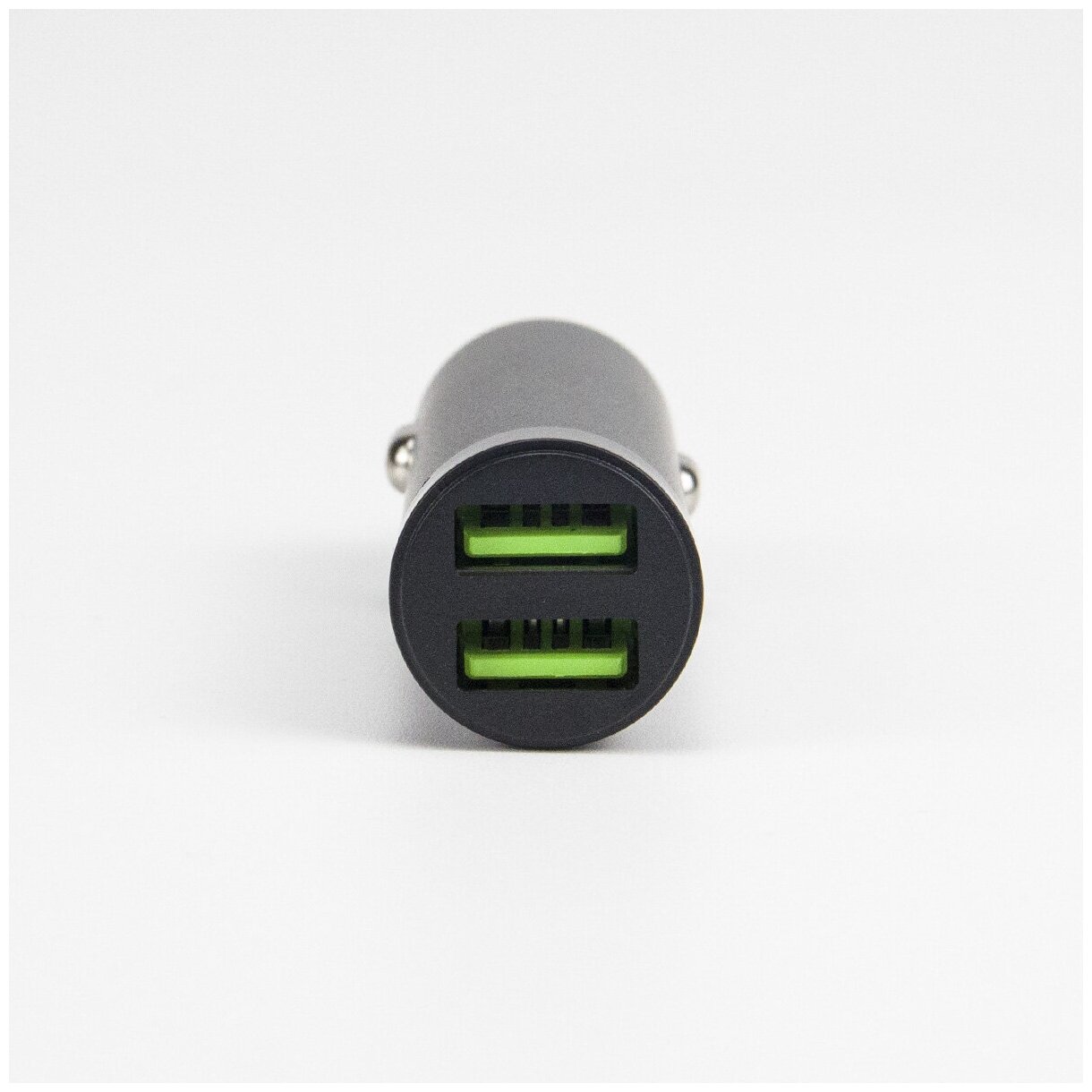 Удлиненное автомобильное зарядное устройство для телефона - разветвитель прикуривателя в автомобиль с 2 USB Eplutus CU-505, зарядка в машину