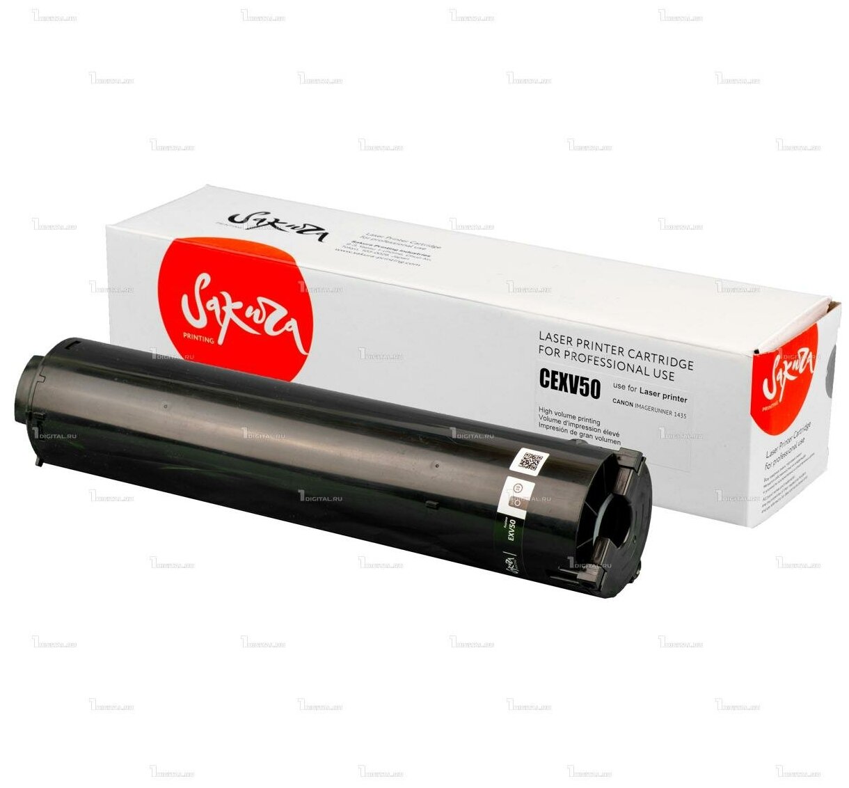 Картридж SAKURA C-EXV50 черный для Canon imageRUNNER 1435/1435i/1435iF совместимый (17.6K) (SACEXV50)(9436B002)