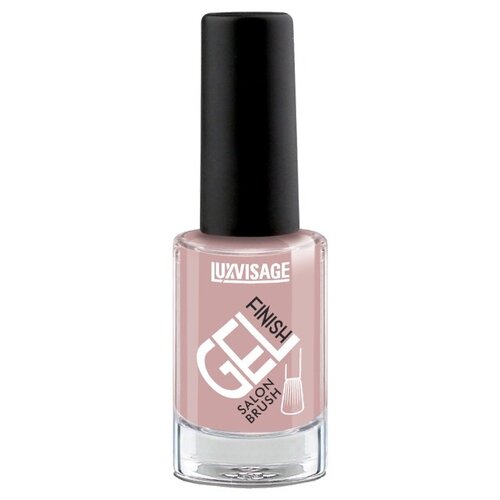 фото Luxvisage лак для ногтей gel finish стойкий быстросохнущий с ультраглянцевым финишем 9 мл тон 32 кремово-розовый