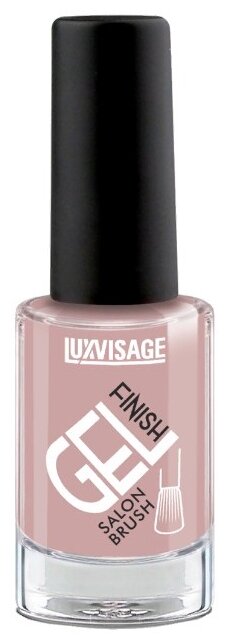 LUXVISAGE Лак для ногтей Gel finish, 9 мл, 32 кремово-розовый