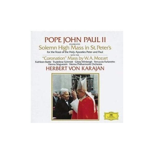 peters nils prouve AUDIO CD POPE JOHN PAUL II celebrates Solemn High Mass in St. Peters