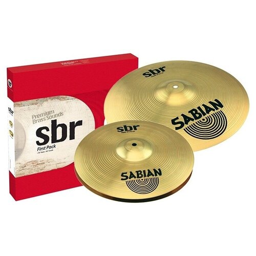 Комплект тарелок для ударной установки Sabian SBr First Pack sabian sbr first pack