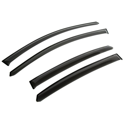 Дефлекторы окон Rival Premium для Lada Vesta универсал 2015-н. в./Vesta Cross универсал 2017-н. в, листовой ПММА, 4 шт, 36006002