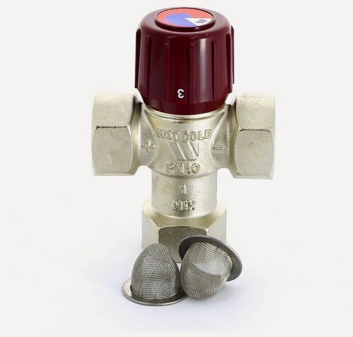 Изображение товара Термосмеситель WATTS AQUAMIX 62C диапазон 42-60˚C 1" В