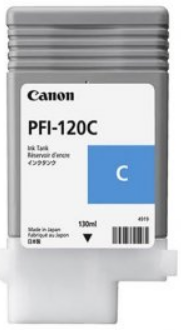 Картридж Canon PFI-120 C 2886C001 синий для imagePROGRAF TM-200/TM-205, TM-300/TM-305 130 мл.