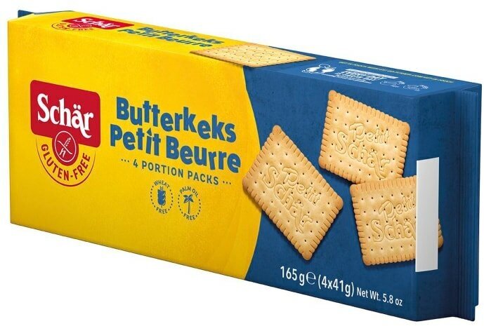 Печенье Schar Butterkeks petit beurre, 165 г - фотография № 3