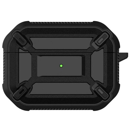 Чехол для наушников WiWU AirPods Pro Case APC007 Black carbon design airpods case black