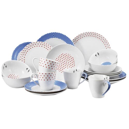 фото Набор посуды на 4 персоны 20 предметов leander "be free" / 158175