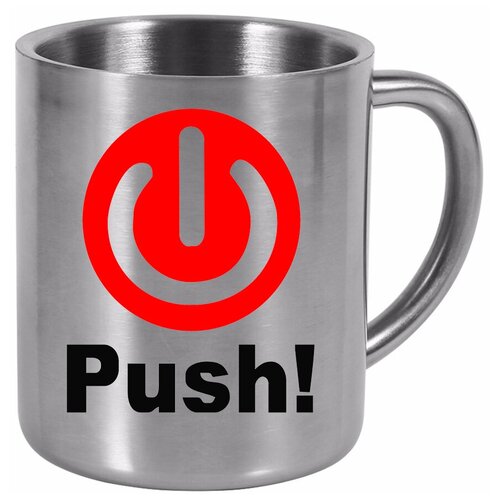 фото Металлическая кружка push! my power drabs