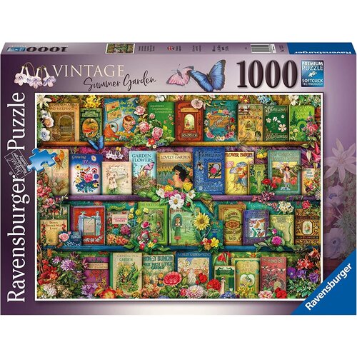 фото Пазл ravensburger 1000 деталей: винтажный летний сад