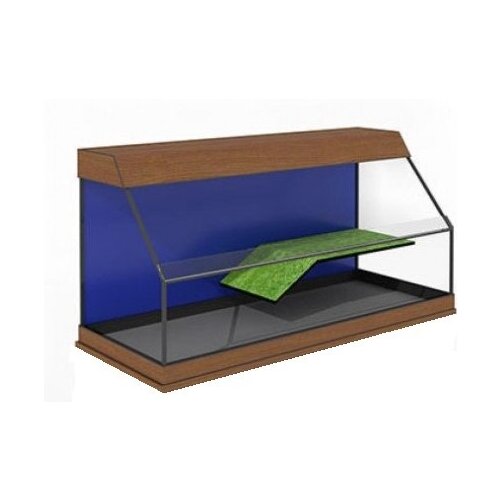 Террариум Zelaqua 200л открытый (1010х510х510) орех