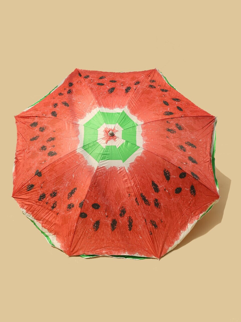 Зонт пляжный наклонный d 200 cм, h 200 см, п/э 170 t, 8 спиц, чехол, арт. SD200-12 - фотография № 1