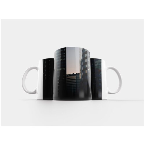 фото Кружка "городской, город, здания" 320 мл lotsprints