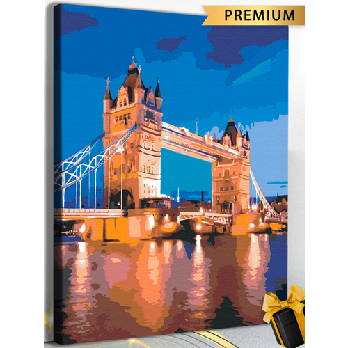 Картина по номерам Тауэрский мост Лондон