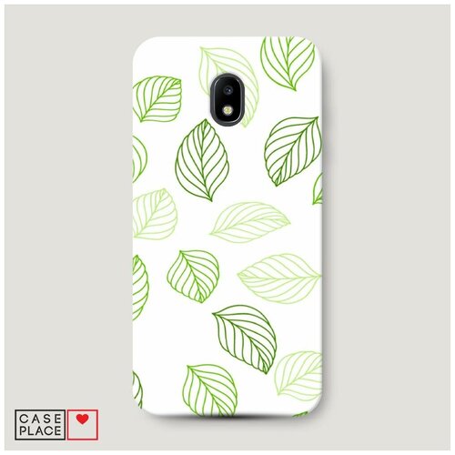 фото Чехол пластиковый samsung galaxy j3 2017 цветочный узор 15 case place