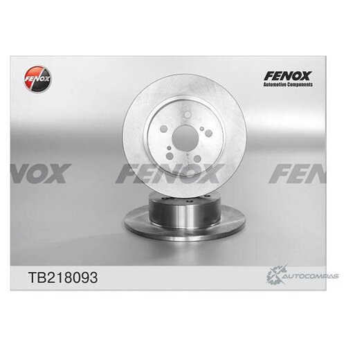 FENOX TB218093 Торм.диск зад.[271x10] 5 отв.